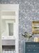 NuWallpaper Sudbury Peel Stick Wallpaper Blue Vintage SelfAdhesive 205in x 18ft