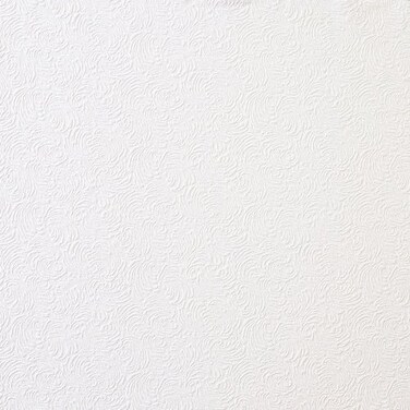 Brewster Home Fashions 14859004 Matisse Swirling Plaster Wallpaper Paintable White