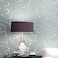 Q QIHANG Modern Minimalist Embossed 3D Rose Flower NonWoven Wallpaper Light Blue Color Nonself Adhesive Wallpaper 053m x 10m53
