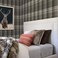 Chesapeake Brown 311812671 Saranac Flannel Wallpaper Dark Brown
