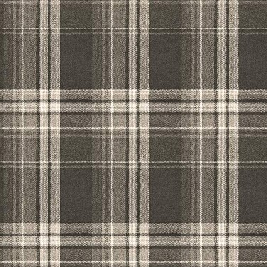 Chesapeake Brown 311812671 Saranac Flannel Wallpaper Dark Brown