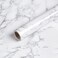 Caltero WhiteGrey Marble Wallpaper 24x197 Glossy PVC SelfAdhesive Contact Paper for Kitchen Cabinets Bathroom Waterproof Removable Wide Usage 32 sqft