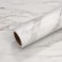 VEELIKE Thick Marble Countertop Contact Paper Waterproof 157x118 Matte Marble Wallpaper Granite Paper Vinyl Roll for Kitchen Bathroom Table Walls
