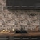 VaryPaper Vintage Brown Brick Wallpaper Peel and Stick 3D Textured Brick Contact Paper for Walls Removable Waterproof Self Adhesive Brick Wall Paper for Kitchen Backsplash Fireplace 157x787