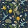 Blooming Wall Blue Bird Fresh Lemon Tree Peel and Stick Wallpaper Removable Self Adhesive Wall Mural Wall Decor 145 Square FtRoll
