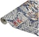 RoomMates RMK12370PL Persian Ikat Peel and Stick Wallpaper Grey Green Yellow White