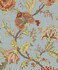 NextWall Kianna Jacobean Floral Peel and Stick Wallpaper Blue Dusk