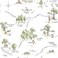 RoomMates Disney Winnie The Pooh 100 Acre Wood Map Peel Stick Wallpaper RMK12440RL