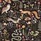 MAGAFA Fairytale Forest Moon and Stars Peel and Stick Wallpaper Animals Renter Friendly Self Adhesive