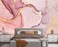 Eierme Gilding Marble Pink wall Mural Wallpaper for Bedroom 137 x 100Not Peel and Stick