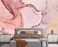 Eierme Gilding Marble Pink wall Mural Wallpaper for Bedroom 137 x 100Not Peel and Stick