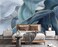 Eierme Gilding Marble Blue wall Mural Wallpaper for Bedroom 103 x 69Not Peel and Stick