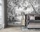Eierme Black and White Tropical Rainforest wall Mural Wallpaper for Bedroom 103 x 69Not Peel and Stick