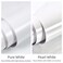 TANONE Glossy White Contact Paper for Countertops 177 X 196 White Peel and Stick Wallpaper for Cabinets Self Adhesive Removable Waterproof Vinyl Wrap for Desktop Dresser Table