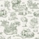 NuWallpaper x Rachel Antonoff Green The Chase Peel and Stick Wallpaper RAS6261