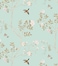 Hopepak Peel Stick Blue Floral Wallpaper SelfAdhesive Removable Cute for Bedroom Bathroom Nursery 161x787