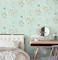 Hopepak Peel Stick Blue Floral Wallpaper SelfAdhesive Removable Cute for Bedroom Bathroom Nursery 161x787