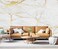 TUNDJ White Gold Marble Wallpaper Modern Abstract Wallpaper Mural for Living Room OfficNot Peel and Stick