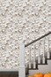 weiseni Peel and Stick Wallpaper for Bedroom Modern 3D Beige and White Floral Self Adhesive Removable Renter Friendly 3D Contact Paper Countertops 177x3937Not Textured Wall Paper