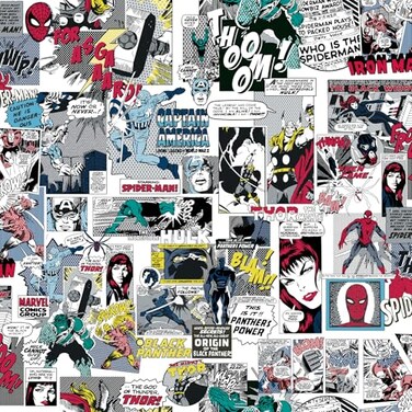 RoomMates Marvel Classic Comics Peel and Stick Wallpaper by RMK12814PLW