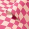 Dunzoom 1575x118 Checkered Peel and Stick Wallpaper Aesthetic Removable Contact Paper Preppy Wallpaper Decorative Checkerboard Decor for CabinetsRose Red