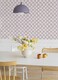 Mr. Kate Mr Kate Tess Watercolor Soft Lavender Checker Peel and Stick Wallpaper Vinyl 205in x 18ft