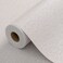 HyunHome Grasscloth Peel and Stick Wallpaper 208x394 Gray Thick Fabric Textured Linen Classic Faux Grassweave Neutral Removable Wallpaper Vinyl Film Roll for Home Use