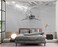 Eierme Shark wall Mural Wallpaper for Bedroom 137 x 100Not Peel and Stick