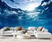Eierme Sunlight Shining into the sea wall Mural Wallpaper for Bedroom 103 x 69Not Peel and Stick