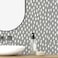 HAOKHOME Grey Peel and Stick Wallpaper Boho Modern Dots Wall Paper Removable for Bedroom Bathroom GreyWhite Contact Paper 173in x 98ft