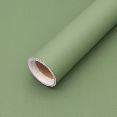 Yancorp 24x394 Matte Grass Green Peel and Stick Wallpaper SelfAdhesive Removable Contact Paper for Cabinets Drawers