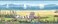 Chesapeake DLR20021B Barnstable Blue Seaside Cottage Wallpaper Border