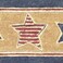 CONCORD WALLCOVERINGS &acirc;&bdquo;&cent; CONCORD WALLCOVERINGS Primitive Star Wallpaper Border 55 x 15 Rustic Farmhouse Decor Navy Red Beige Stars Prepasted Vinyl for Room or Den CS541B