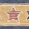 CONCORD WALLCOVERINGS &acirc;&bdquo;&cent; CONCORD WALLCOVERINGS Primitive Star Wallpaper Border 55 x 15 Rustic Farmhouse Decor Navy Red Beige Stars Prepasted Vinyl for Room or Den CS541B