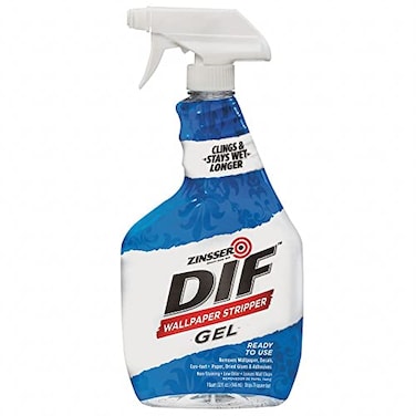 Rust-Oleum Zinsser 2466 DIF GEL Spray Ready To Use Wallpaper Stripper 32Ounce