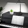 TonyEst Piano Light Upgraded LED Piano Lamp for GrandUpright Digital Pianos Music Stand Lamp with Adjustable Gooseneck AutoOff Timer 5 Color Modes Dimmable USB Charging Port EyeCare Desk Light