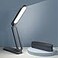 Giryuhd LED Desk Lamp for Office Home Battery Operated Lamp Rechargeable Lamp Foldable Portable Light LED Desk Light Strip 3 Brightness Dimmable Small Desk Lamp Wireless Reading Lamp