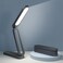 Giryuhd LED Desk Lamp for Office Home Battery Operated Lamp Rechargeable Lamp Foldable Portable Light LED Desk Light Strip 3 Brightness Dimmable Small Desk Lamp Wireless Reading Lamp