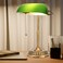 NISSAFORS Bankers Lamp Green Desk Lamp with Pull Switch Vintage Table Lamps for Home Office Library Piano Green