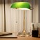 NISSAFORS Bankers Lamp Green Desk Lamp with Pull Switch Vintage Table Lamps for Home Office Library Piano Green