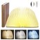 Anwick Lamp Book Large Size Folding Mood Light Novelty LED Night Light USB Large Capacity Rechargeable Wooden Table Lamp