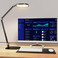 LitONES LED Desk Lamp for Home Office Professional EyeCaring Diffused Desk Light 3 Color 10 Brightness Computer Light Dimmable Office Lamp with Memory Timer Func Metal Swing Arm Table Lamp