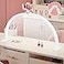 HITTI 29in Half Moon Light for Nail Desk Foldable 3 Color Modes 10 Brightness Phone Stand Arch LED Nail Tech Table Lamp for Manicure Salon Handicraft Art Eyelash Extension White