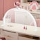 HITTI 29in Half Moon Light for Nail Desk Foldable 3 Color Modes 10 Brightness Phone Stand Arch LED Nail Tech Table Lamp for Manicure Salon Handicraft Art Eyelash Extension White