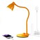 BOHON LED Desk Lamp with USB Charging Port 3 Color Modes Fully Dimmable Reading Lamp Auto Dimming Task Lamp Flexible Neck Table Light for Home Office Dorm Bedside Bright Yellow