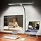Airlonv LED Desk Lamp for Office Home EyeCaring Desk Light with Stepless Dimming Adjustable Flexible Gooseneck 10W USB Adapter Desk Lamp with Clamp for Reading Study Workbench Green