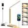 Dott Arts LED Desk Lamp with USB PortsTouch Desk Lamps for Home Office with 5 Color Modes3 Brightness Desk Light with Small Night LightReading Lamp Table Lamp for Bedroom Bedside Study Gold with adapt