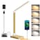 Dott Arts LED Desk Lamp with USB PortsTouch Desk Lamps for Home Office with 5 Color Modes3 Brightness Desk Light with Small Night LightReading Lamp Table Lamp for Bedroom Bedside Study Gold with adapt