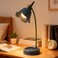 magical JD LED Desk Lamp Cordless Table Light Adjustable Gooseneck Dimmable Touch Rechargeable Battery EyeCaring Night Light for Kids Mini Cute Lamp for College Dorm Bedroom Reading Blue