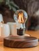 MOOCCI Levitating Bulb Lamp Magnetic Floating Night Light Desk Decor Unique Valentines Day Gift for Her and Him Cool Tech Gadget for Home Office Christmas Birthday Present RoundClassic Bulb
